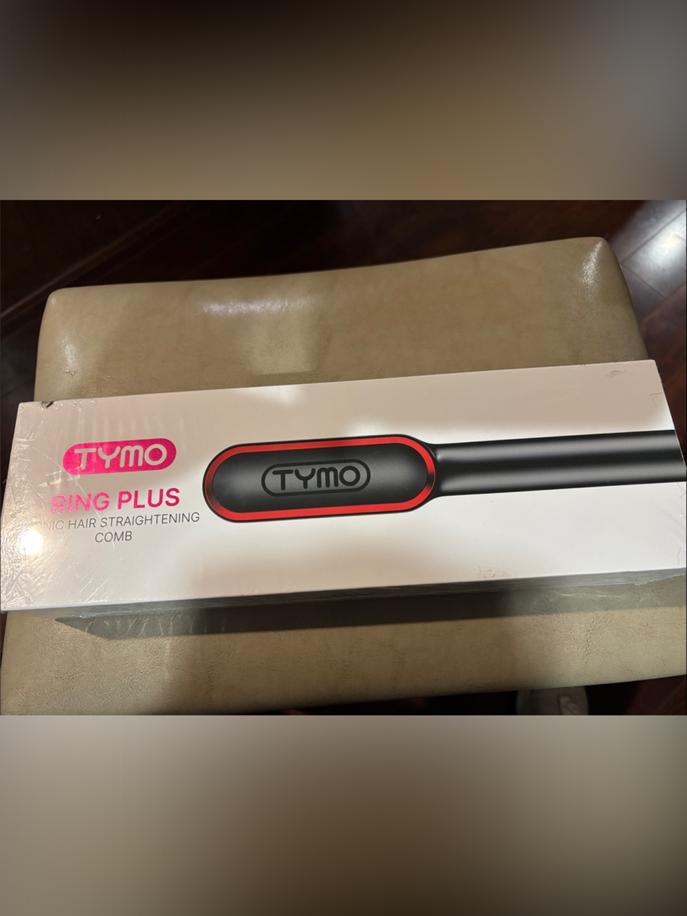 Tymo Ring Plus Ionic Hair Straightening comb.